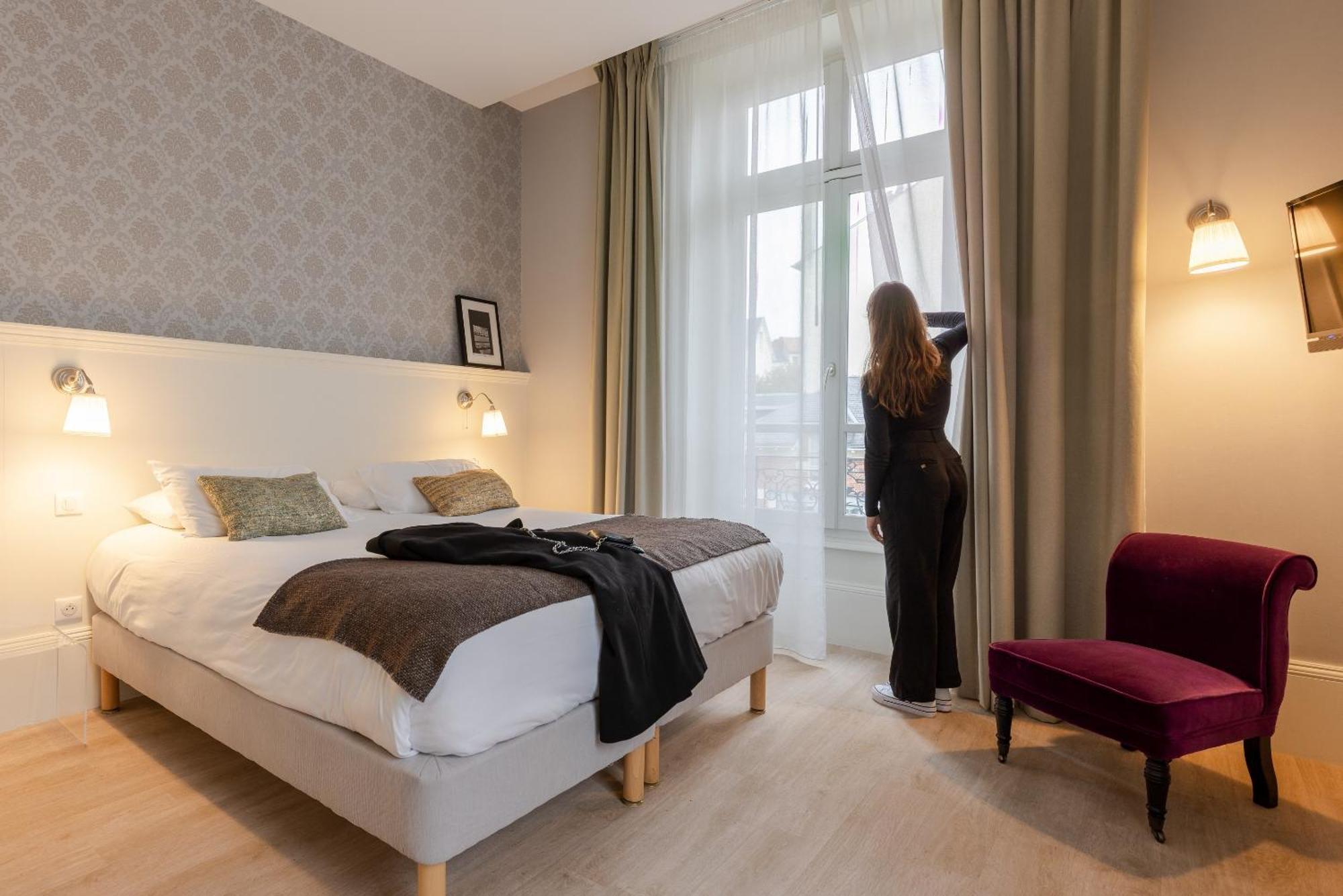 La Maison Blanche - Apparthotels De Charme Chic & Cosy A 350M Du Coeur De Ville De Limoges - Acces Autonome Ruang foto