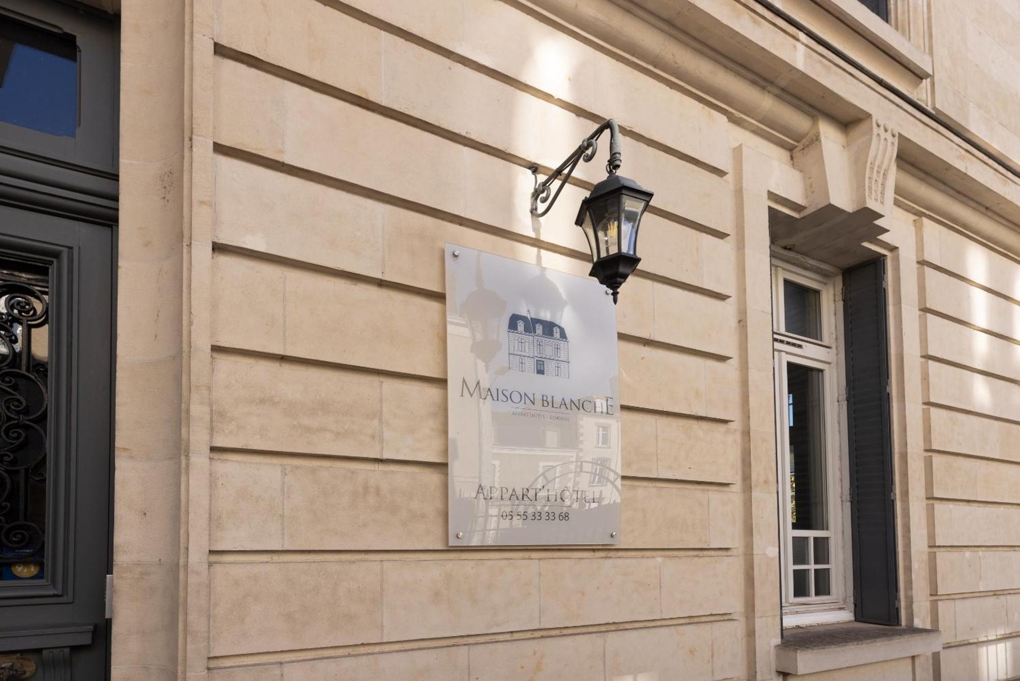 La Maison Blanche - Apparthotels De Charme Chic & Cosy A 350M Du Coeur De Ville De Limoges - Acces Autonome Bagian luar foto